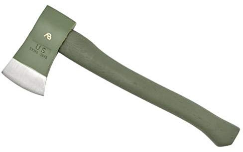 A.Blöchl 111525 US Axt mit Holzstiel (Oliv/43 cm)