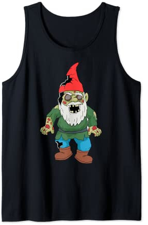 Zombie Garden Gnome Gardening Dekoration Tank Top