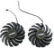RAKSTORE Ventilador para tarjetas gráficas compatible con MSI RTX 2060/2060 SUPER/2070/2070 SUPER Ventus, 85 mm, 4 pines, 30 dB, Ordenador de escritorio