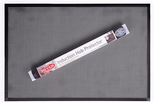 Bake-O-Glide Edged Induction Hob Protector XL (6+ Rings), Black, 1069 x 489mm
