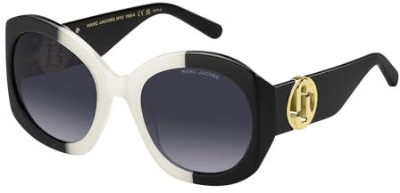 MARC JACOBS Damen Marc 722/s Sonnenbrille, Weiß-Schwarz, 54