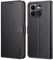 Ganbary Handyhülle für Honor X6b Hülle, Premium Leder Klapphülle [Kartenschlitzen] [Magnetverschluss] [Standfunktion] kompatibel mit Honor X6b Schutzhülle, Schwarz