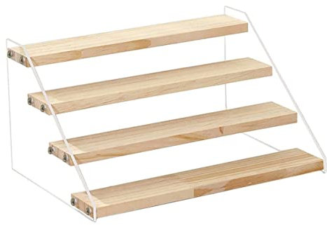 GREENADSCAPE Ausstellungsstand Dessert-display Kuchenständer Leiter Lagerregal Schmuck-organizer-ständer Präsentationsständer Für Nagelspitzen Produktstand Regal-organizer-rack Acryl