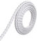 HFGDRH Wall Moulding Kit Peel and Stick, 1m Pvc Flexible Bendable Strips Panel Moulding Door Mirror Frame Trim Self-Adhesive Living Room Mirror Edge Banding Home Decor(C)