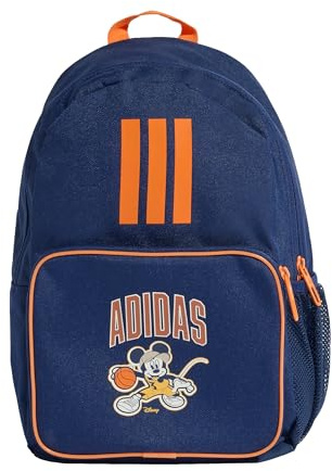 adidas Unisex Kids DISNEY MICKEY MOUSE BACKPACK, dark blue/Pure Orange, M
