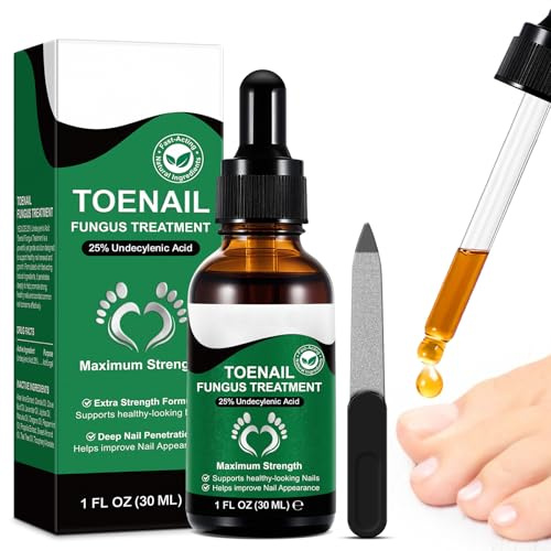 WELOSUER Extra Strong Nail Fungus Treatment for Toenail, Finger & Toenail, Discolored Nails, Repair Growth Restoring Healthy Nails