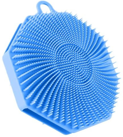 Bade-Peelings für Körper, Hand-Körperbürste, doppelseitig, wiederverwendbar, Silikon-Hautpeelings für die tägliche Pflege, Badezimmer-Spa