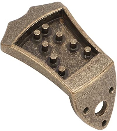 KIMISS Convient pour le Remplacement du Pont Métallique du Cordier de Mandoline pour Mandoline à 8 Cordes – Améliorez Votre Son et Vos Performances avec un Support amélioré et une Réduction du