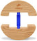 Cowboy®, bunter, verstellbarer und strapazierfähiger Hutspanner, Größe S: 16,5 bis 24 cm, Größe L: 19 bis 27 cm., holz, blau, S