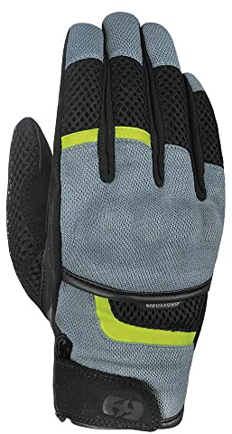 Oxford Brisbane Air Herren Kurzer Sommerhandschuh, Anthrazit/Schwarz, 2XL