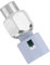 Keenso Auto Druckschalter Sensor, Auto Kunststoff + Metall Servolenkung Drucksensor 497610324R/7700413763 für Clio Trafic Laguna