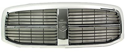 Kühlergrill Kühlergitter Grill Gitter Vorne Kompatibel mit Dodge RAM 1500 D1 2500 DC DH DM DR 4000 Pritsche 2006-2008 von Autoteile Gocht