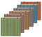 AILILI Bamboo Curtain,Roller Blinds,70% Shading Rate,Shower Curtain,Bamboo Blind,Customizable Size,bamboo Shades,Green, Wood Color, Orange, Dark Purple, Gray, Blue