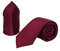 PB Pietro Baldini Krawattenset für Herren - Krawatte und Einstecktuch aus Satin Mikrofaser - Hangefertigt in Italien - 150 x 7 cm - bordeaux