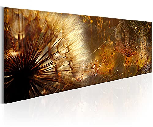 murando Acrylglasbild Pusteblume 120x40 cm 1 Teilig Wandbild auf Acryl Glasbilder Kunstdruck Moderne Acrylglas Platte Wanddekoration Geschenke Heimdekoration Glasbild Blumen Natur Löwenzahn