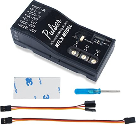 XFly Pulsar 3 axes Gyro RC Flight Controller Stabilisateur de vitesse avant