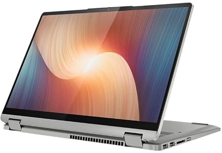 Lenovo IdeaPad Flex 5 Gen 7 - Ordenador Portátil Táctil Convertible 14 WUXGA (AMD Ryzen 7 5700U, 16GB RAM, 512GB SSD, AMD Radeon Graphics, Wi-Fi 6, Windows 11 Home) Teclado QWERTY Español - Azul