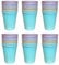Kissymix Pastel Paper Cups 60 Colourful Disposable Paper Party Cups - Blue, Yellow, Purple and Pink Cups for Birthdays, Parties and Celebrations