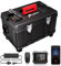 HCALORY 12V 5KW-8KW Diesel Air Heater All-in-one, Portable Toolbox Compact Heater Heating Bluetooth APP Control for Car Truck Boat Bus RV Trailer, Black