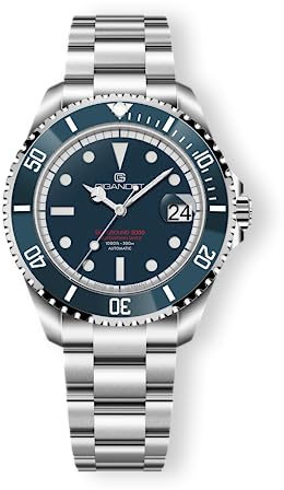 Gigandet Automatikuhr Sea Ground 3000 Ceramic Date - G3000-003M-C