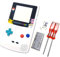 GBC Extra Gehäuse, Gehäuse, Weiß, komplettes Set, für Gameboy-Farbkonsole, PKQ-Edition-Außengehäuse + Displayschutzabdeckung, Schrauben, Tasten, leitfähige Pads, Aufkleber