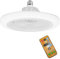 Ventilateur De Plafond Avec LumièRe Et Telecommande, 30w/40w Lampe Ventilateur Plafond Avec Douille E27, 6 Pales, 3 Vitesses, Silencieux, Lampe Ventilateur Plafond Pour Salon, Chambre, Coucher (30W)