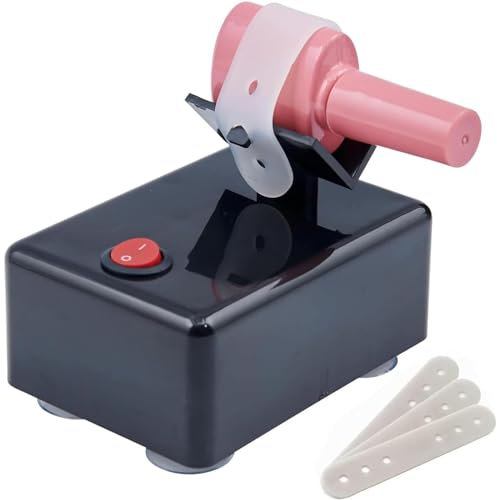 DOJOEUU Nail Polish Shaker, Paint Mixer for Ink, Nail Lacquer Nail Gel Polish Varnish Bottle Shaking Machine with Fixed Strap, Electric Shaker Bottle Paint Mixer Tool for Nail Art, Ink, Paint