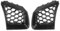 Rejilla Parachoques Delantero 2 Piezas Cubierta Rejilla Parachoques Delantero Negra Para Seat Para Ibiza Para Cordoba 6L 2002 2003 2004 2005 2006 2007 2008 2009 Parrilla Delantera Coche