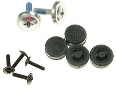 TV STAND LEG SCREWS and Rubber FEET For Toshiba 50UL2163DBC
