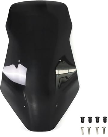 Parabrisas para ZONTES 368G Deflector Parabrisas Delantero Accesorios Motocicleta Sport Touring Visera(Black)