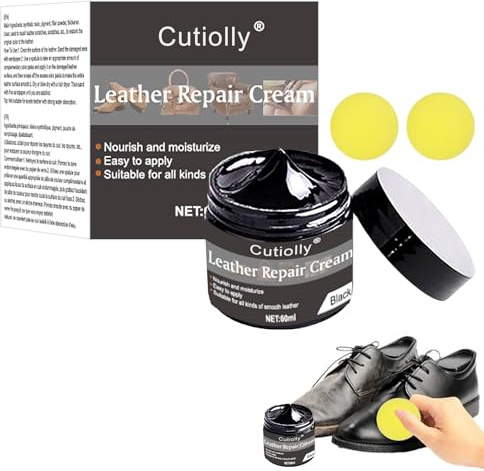 Reparation Cuir,Teinture Cuir Noir,Pâte Réparatrice Cuir,Creme Reparatrice Cuir,Nettoyant Cuir Voiture,Furniture Clinic,Baume d Antan Cuir,Cirage Réparation Simili Cuir Sièges Voiture,Canapés