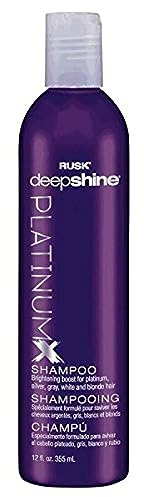 Rusk Deepshine PlatinumX Shampoo For Unisex 12 oz Shampoo