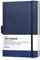 A5 Notizbuch mit Stiftschlaufe/Notebook - Thick Classic A5 Notizbuch mit Breitem Lineal und Taschen- und Seitenteiler, Groß, 180 Seiten, 8,4 x 5,7 Zoll