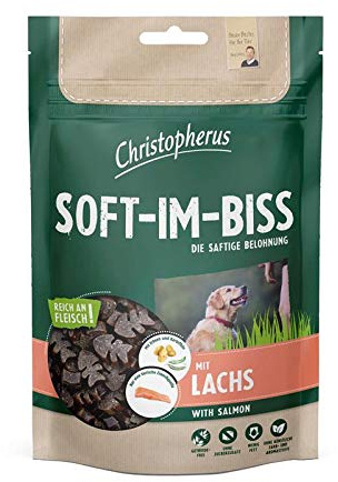 Christopherus Soft-Im-Biss mit Lachs | 12x 125g Hundesnack