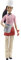 Barbie GTW38 - Pastaköchin-Puppe (ca. 30 cm) mit buntem Oberteil, Hose mit Nudel-Aufdruck, Kochmütze, Topf und Pasta-Schneider, Spielzeug Geschenk für Kinder ab 3 Jahren