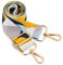 ZOUIQSS Damen Goldfarbene Bunter Schultergurt längenverstellbarer breiter Tragegurt Schultergurt für Handtaschen 3.8cm breit 73-125cm-Schultergurt für Handtaschen((3.8CM) Color21)