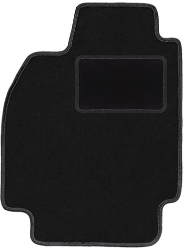 Wielganizator Automatte – Passend für Renault Megane II CC Coupé, Cabrio 2003-2010 – Velours – Autozubehör - Praktische Fußmatte Auto – 1-teilig - schwarz