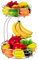 Bomclap Frutero con soporte para plátanos, 2 pisos, frutero de metal, para cocina, de pie, modernos cuencos de frutas, cesta decorativa para verduras, frutero de color plateado
