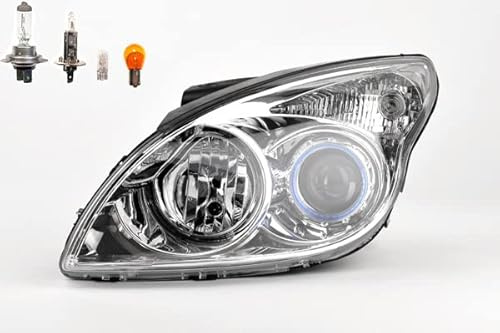 Johns, Scheinwerfer Halogen HSW passend für Hyundai i30 10/07-06/10 Links Leuchtmittel
