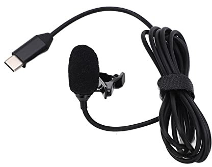 Lavalier-Mikrofon, Ansteckmikrofon Anti-Interferenz Omnidirektional Lavalier-Mikrofon Zum Anstecken für Insta360 ONE X2 X3