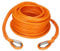Ucreative 3/8 Inch x 92 Feet Synthetic Winch Rope Extension 26,500 Lbs for Off Road Vehicle ATV UTV SUV Orange