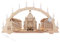SCHENK HOLZKUNST Tietze Schwibbogen mit Frauenkirche LED