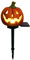 LICHENGTAI Halloween Kürbis Stableuchten 3D Skelett Gartenleuchten Rasenlichter Wasserdicht LED Gartenlampen Solar Lampe für die Garten Dekoration für Terrasse Rasen Garten Hofwege Halloween Party