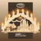 weigla - Schwibbogen original Erzgebirge I Motiv Dresdner Frauenkirche I LED Lichterbogen Weihnachten I 15 Lampenkerzen + 1 Ersatzlampe I 15 x 16 V, 0,2 W, E10 I beleuchtete Weihnachtsdeko innen