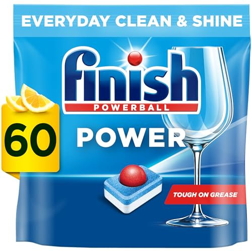 Finish All in One Power Lemon Sparkle Spülmaschinentabs, 60 Tabs