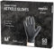 EUROPAPA® 50x extra Dicke Nitrilhandschuhe DiamantGrip Diamant Perfect Grip Einweghandschuhe Montageschutzhandschuhe puderfreier latexfreier Arbeitshandschuhe (8 mil, M, Schwarz)