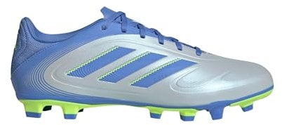 adidas Unisex Copa Pure 3 Club FG/MG Fußballschuh Halo Blue/Blue Fusion/Lucid Lemon 46