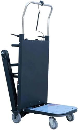 Stair Climber Cart Electric Folding Stair Climbing Hand Truck Ergo Handle Stair Climber Furniture Dolly Heavy Stair Climbing Trolley (A)-1
