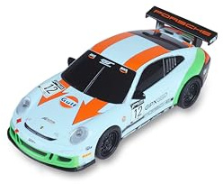 SCALEXTRIC - Pull-Power-Rennauto - Klassisch - Maßstab 1:43 (SCX Porsche 911 GT3 - #12)