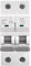 Disjoncteur GYM9H 10KA 1P 2P 3P 4P 32A 40A 50A 63A Courbe C 1 pièce(2 Pole C Curve,40A)